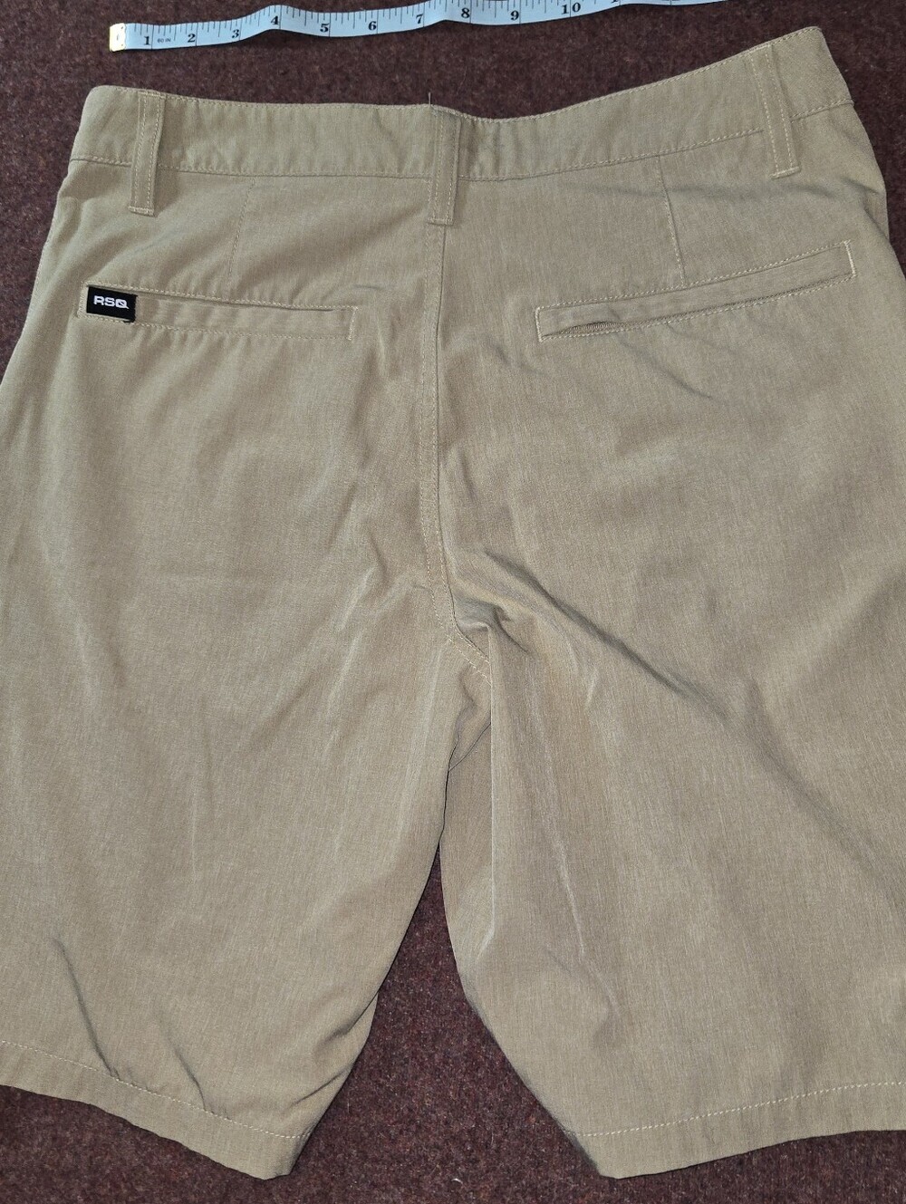 RSQ Hybrid Shorts Boys Size 18 Tan - Picture 6 of 8